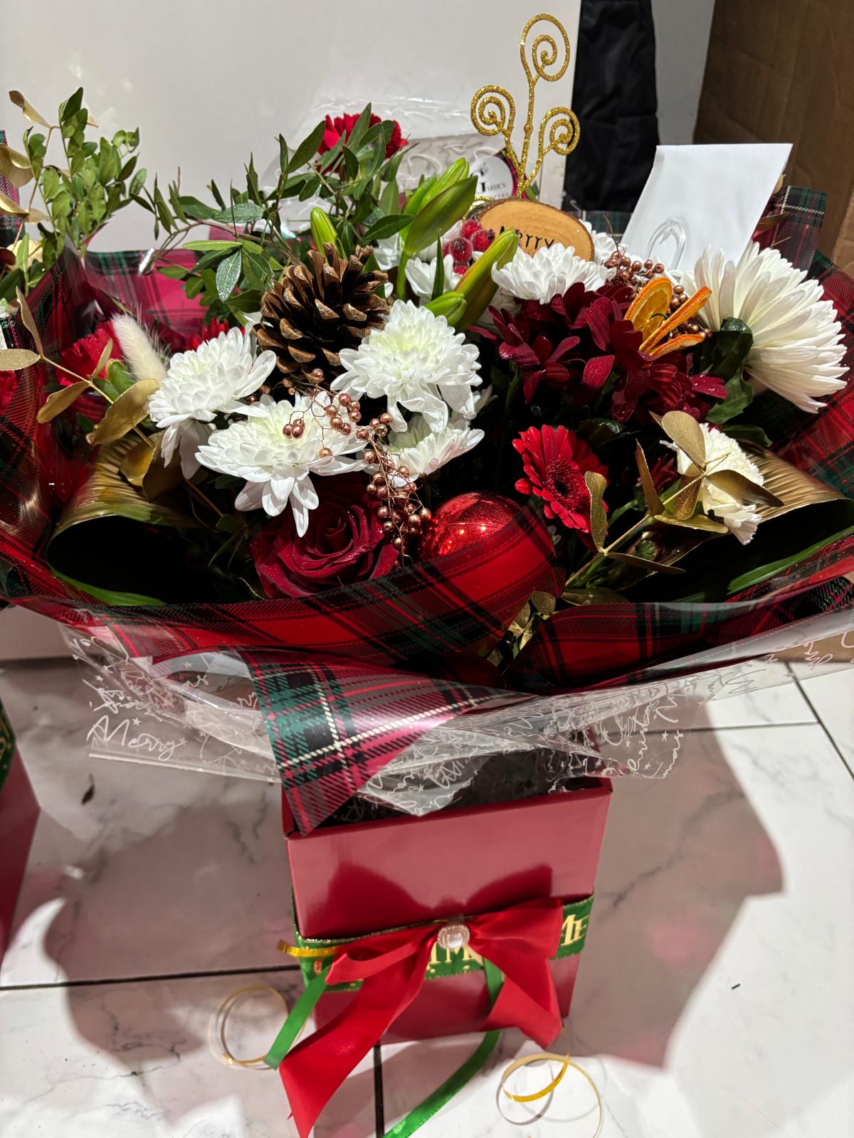 Christmas Florist Choice Bouquet