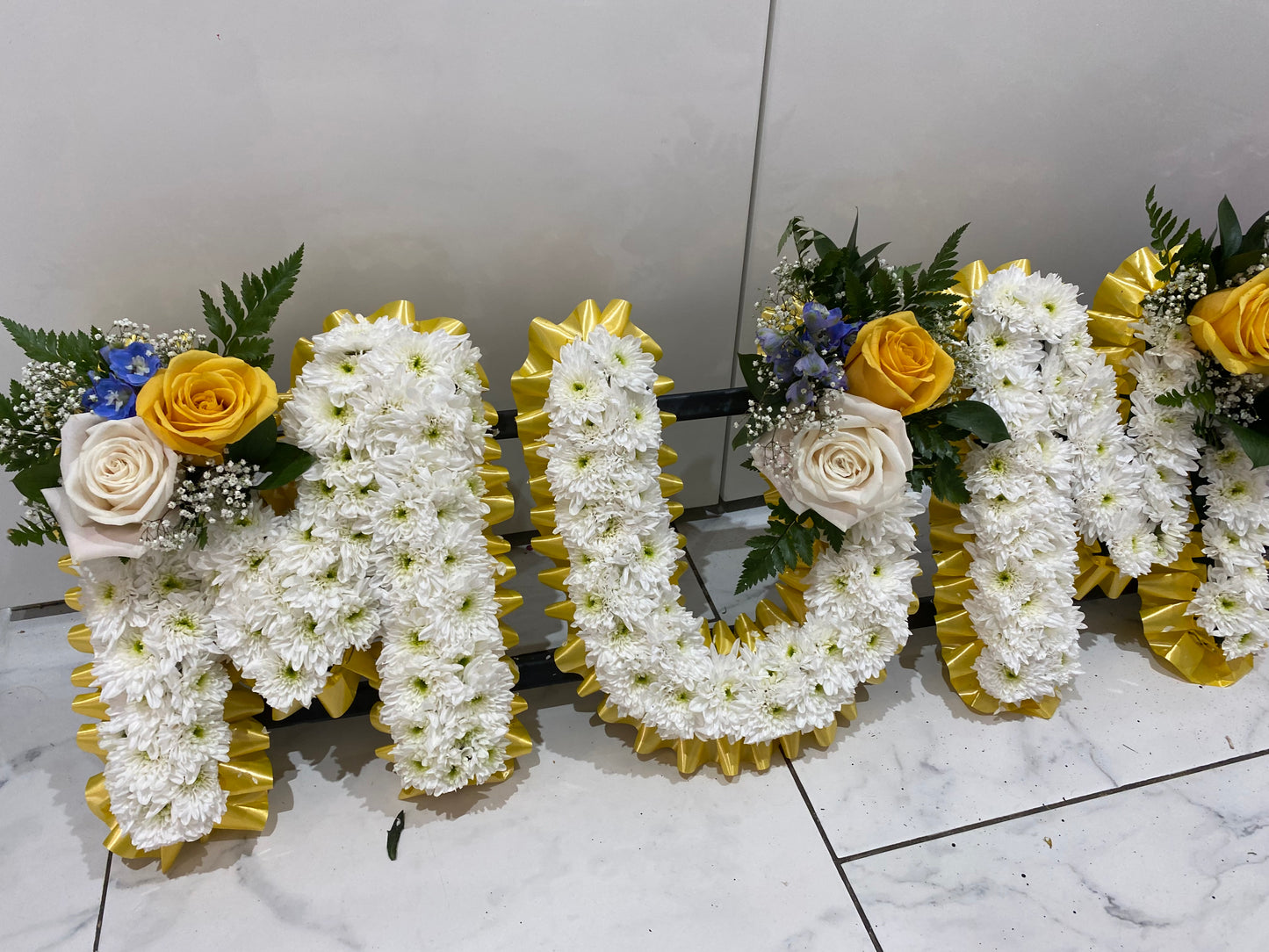 Personalised Floral Letter Arrangement