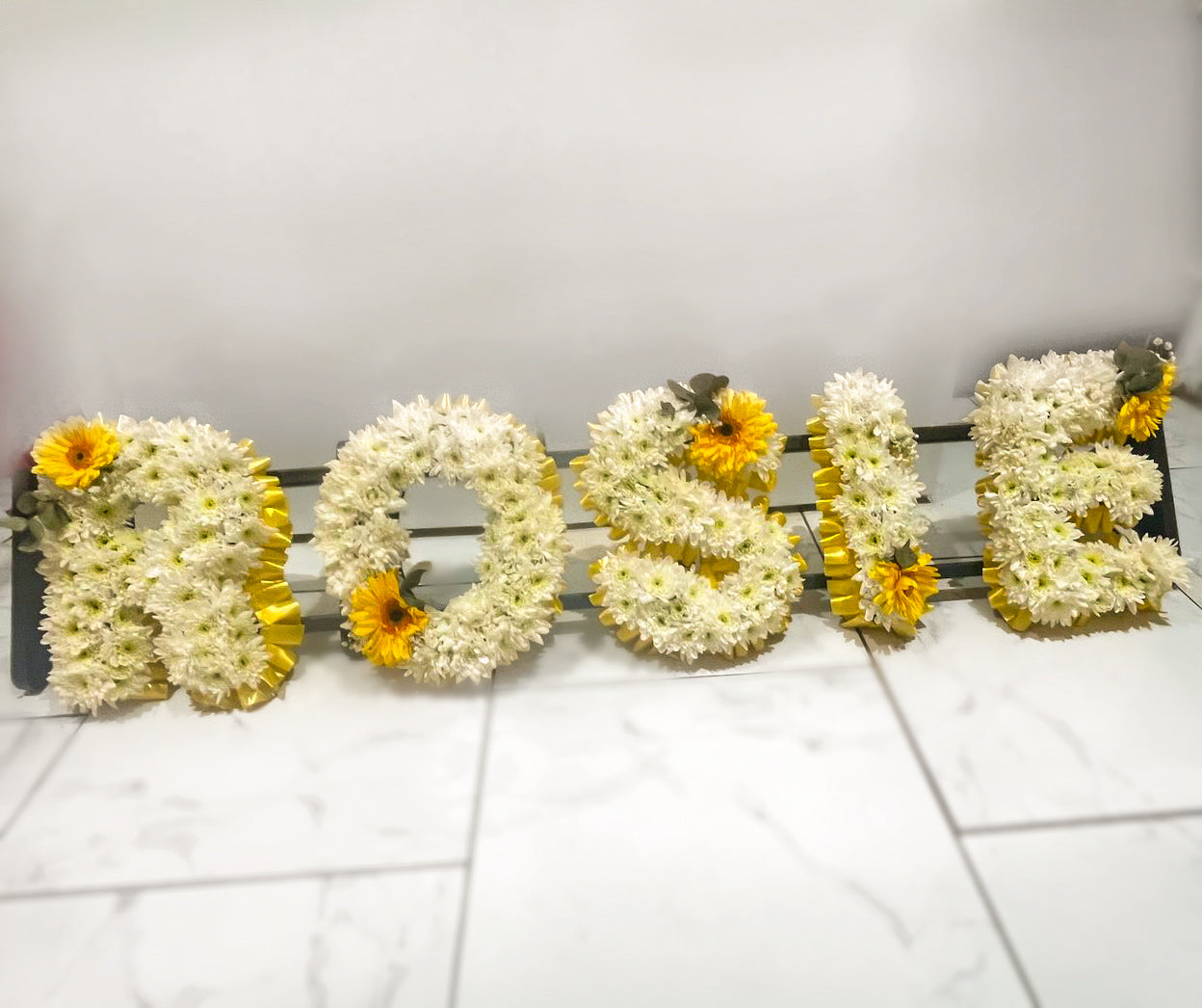 Personalised Floral Letter Arrangement