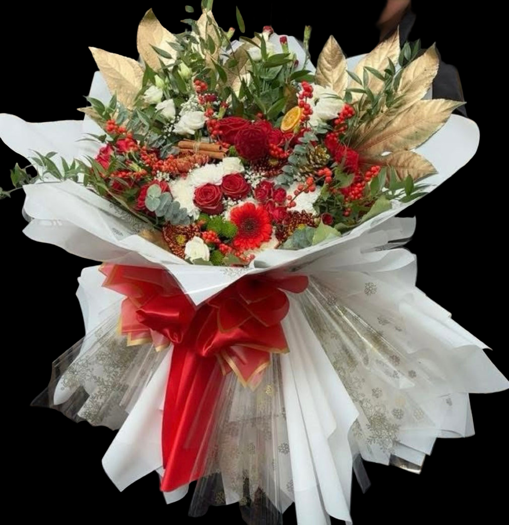 Christmas Frilly Show Stopper