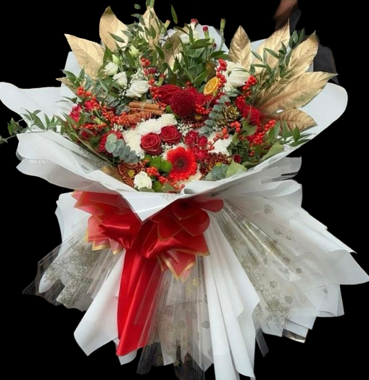 Christmas Frilly Show Stopper